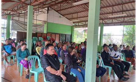 ประชาคมรับฟังความคิดเห็นการประกอบกิจการเลี้ยงสุกร 